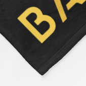 Marching Band Mom Heart Love Music Notes Saxophone Fleecedecke (Ecke)