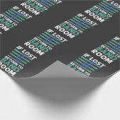 Marching Band Musical Note Clef Orchestra Band Geschenkpapier (Ecke)