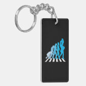 Marching Band Musician Tuba Player Tubaist Schlüsselanhänger (Vorderseite links)