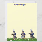 Marching Band of Cats Stationery (Vorderseite)