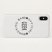 Marching Band Offiziell Geek Case-Mate iPhone Hülle (Rückseite (Horizontal))
