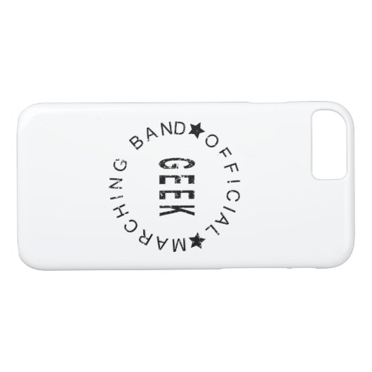 Marching Band Offiziell Geek Case-Mate iPhone Hülle (Rückseite (Horizontal))
