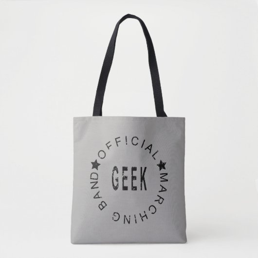 Marching Band Offiziell Geek Tasche (Vorderseite)