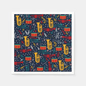 Marching Band Paper Napkins Serviette (Vorderseite)