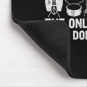 Marching Band Percussion For Percussionist Drummer Mousepad (Ecke)