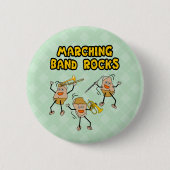 Marching Band Rocks Button (Vorderseite)