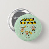 Marching Band Rocks Button (Vorne & Hinten)