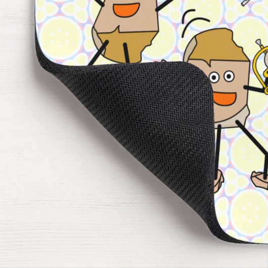 Marching Band Rocks Mousepad (Ecke)