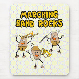 Marching Band Rocks Mousepad