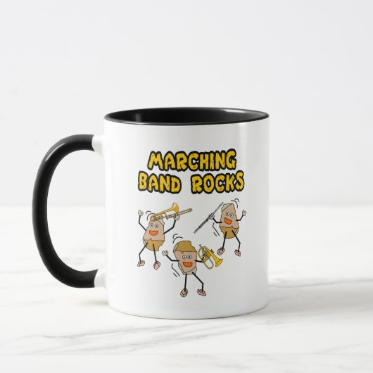 Marching Band Rocks Tasse (Links)