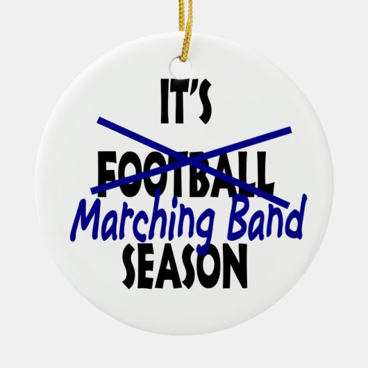 Marching-Band-Saison Keramikornament (Vorne)