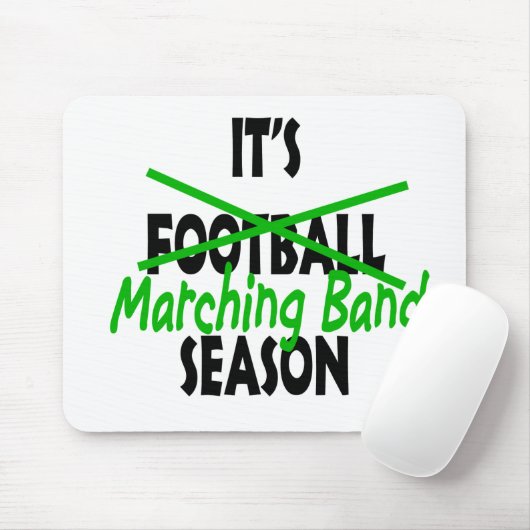 Marching-Band-Saison Mousepad (Mit Mouse)