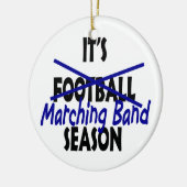 Marching Band Season Foto Keramikornament (Links)