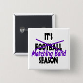 Marching Band Season/ Lila Button (Vorne & Hinten)