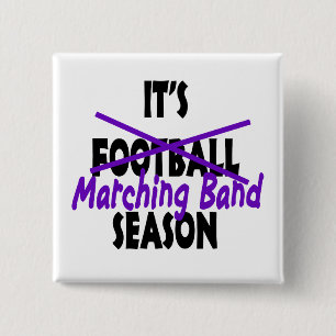 Marching Band Season/ Lila Button