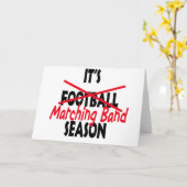 Marching Band Season / Rot Karte (Gelbe Blume)