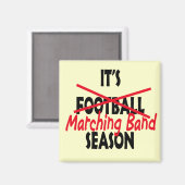 Marching Band Season / Rot Magnet (Vorderseite/Rückseite)