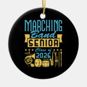 Marching Band Senior Class of 2026 Keramik Ornament (Vorne)