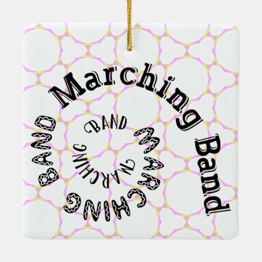 Marching Band Spiral Keramikornament (Rückseite)
