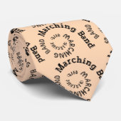 Marching Band Spiral Krawatte (Gerollt)