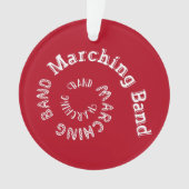 Marching Band Spiral Ornament (Vorderseite)