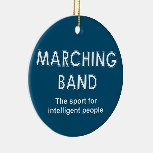 Marching Band Sport Keramik Ornament (Rechts)