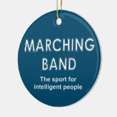 Marching Band Sport Keramik Ornament (Links)