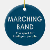Marching Band Sport Keramik Ornament (Hinten)