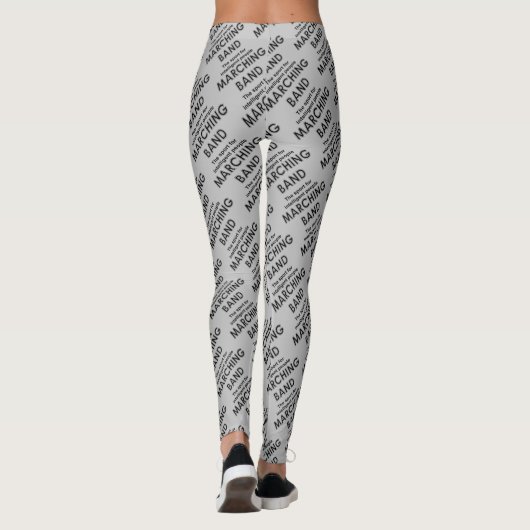 Marching Band Sport Leggings (Rückseite)
