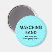Marching Band Sport Magnet (Vorderseite/Rückseite)
