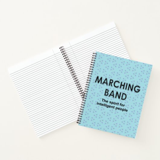 Marching Band Sport Notizblock (Innenseite)