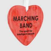Marching Band Sport Ornament (Vorderseite)