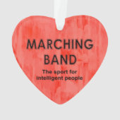 Marching Band Sport Ornament (Rückseite)