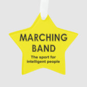 Marching Band Sport Ornament (Rückseite)