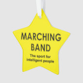 Marching Band Sport Ornament (Vorderseite)