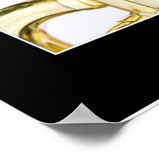 Marching-Band-Sprichwort und -Quotes - Messgeräte Poster (Ecke)