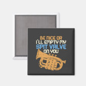 Marching-Band-Trompeten Magnet (Vorderseite/Rückseite)