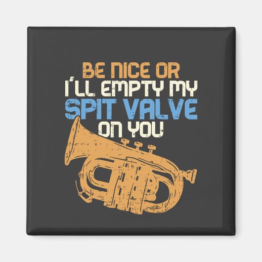 Marching-Band-Trompeten Magnet (Vorne)