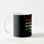 Marching Band Trumpet Player Retro Design Kaffeetasse (Links)