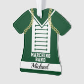 Marching Band Uniform mit Foto Ornament (Vorderseite)