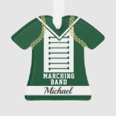Marching Band Uniform mit Foto Ornament (Vorderseite)