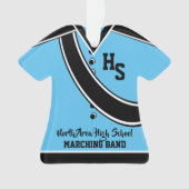 Marching Band Uniform mit Foto Ornament (Vorderseite)