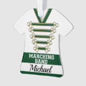 Marching Band Uniform mit Foto Ornament (Vorderseite)