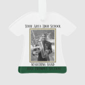 Marching Band Uniform mit Foto Ornament (Rückseite)