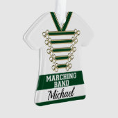 Marching Band Uniform mit Foto Ornament (Vorderseite)