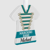 Marching Band Uniform mit Foto Ornament (Vorderseite)