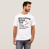 Marching Band Vater Definition Tshirt (Vorne ganz)