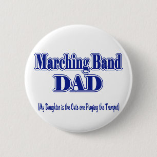 Marching Band Vater/ Trompete Button