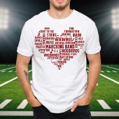 Marching Band Word Cloud Tshirt