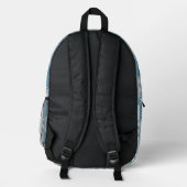 Marching Baritone Crosshatch Bedruckter Rucksack (Rückseite)
